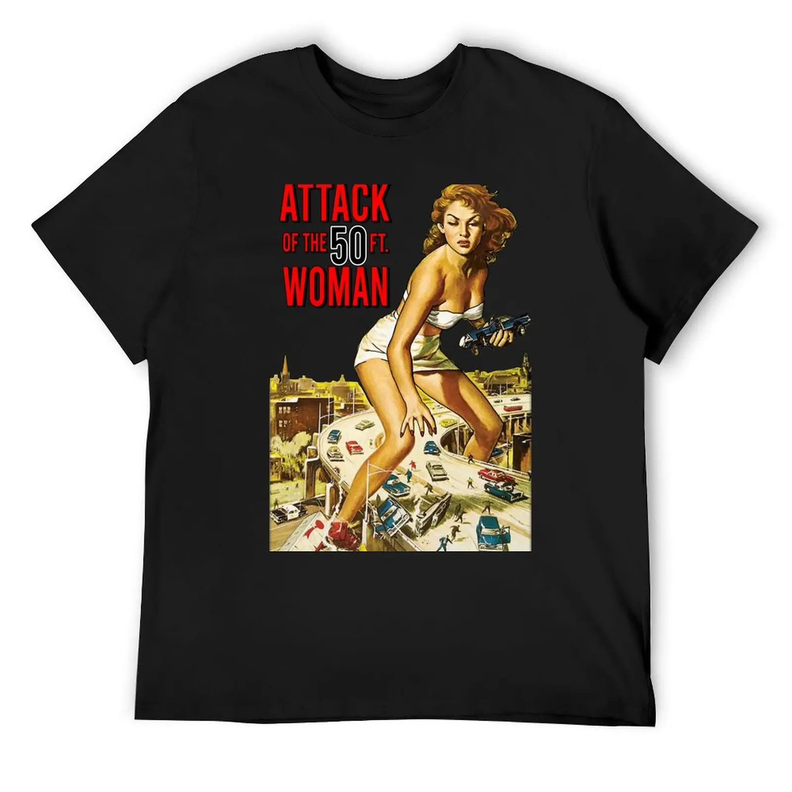 Attack of the 50 Foot Woman Classic T-Shirt fashion shirts anime cotton man t-shirts vintage mens designer t shirt
Attack of the 50 Foot Woman Classic T-Shirt fashion shirts anime cotton man t-shirts vintage mens designer t shirt
