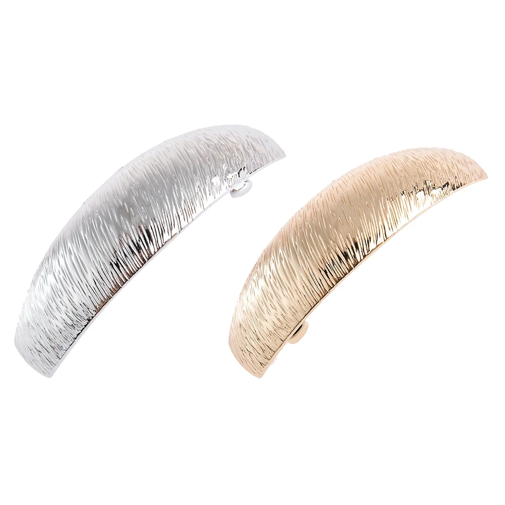 2pcs Spring Hair Clips Alloy Metal Hairpins Non-Slip Durable Lightweight Snap Barrettes for Women Decorative Side Hair
2pcs Spring Hair Clips Alloy Metal Hairpins Non-Slip Durable Lightweight Snap Barrettes for Women Decorative Side Hair