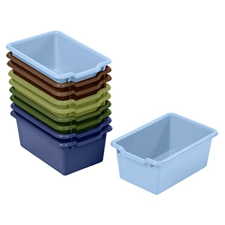 Scoop Front Storage Bins Multipurpose Organization 10-Piece
Scoop Front Storage Bins Multipurpose Organization 10-Piece
