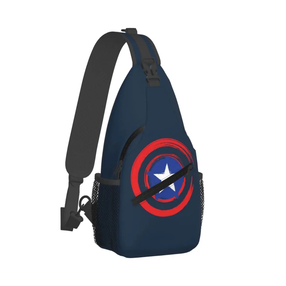 Captain America Small Sling Bag Chest Crossbody Shoulder Backpack Outdoor Sports Daypacks Printed Satchel
Captain America Small Sling Bag Chest Crossbody Shoulder Backpack Outdoor Sports Daypacks Printed Satchel