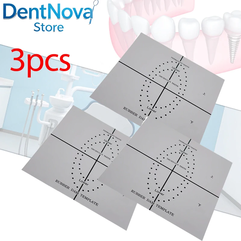 3pcs Dental Lab Instrument Rubber Dam Punch Hole Board Barrier Template Positioning Plastic Dam Tool
3pcs Dental Lab Instrument Rubber Dam Punch Hole Board Barrier Template Positioning Plastic Dam Tool