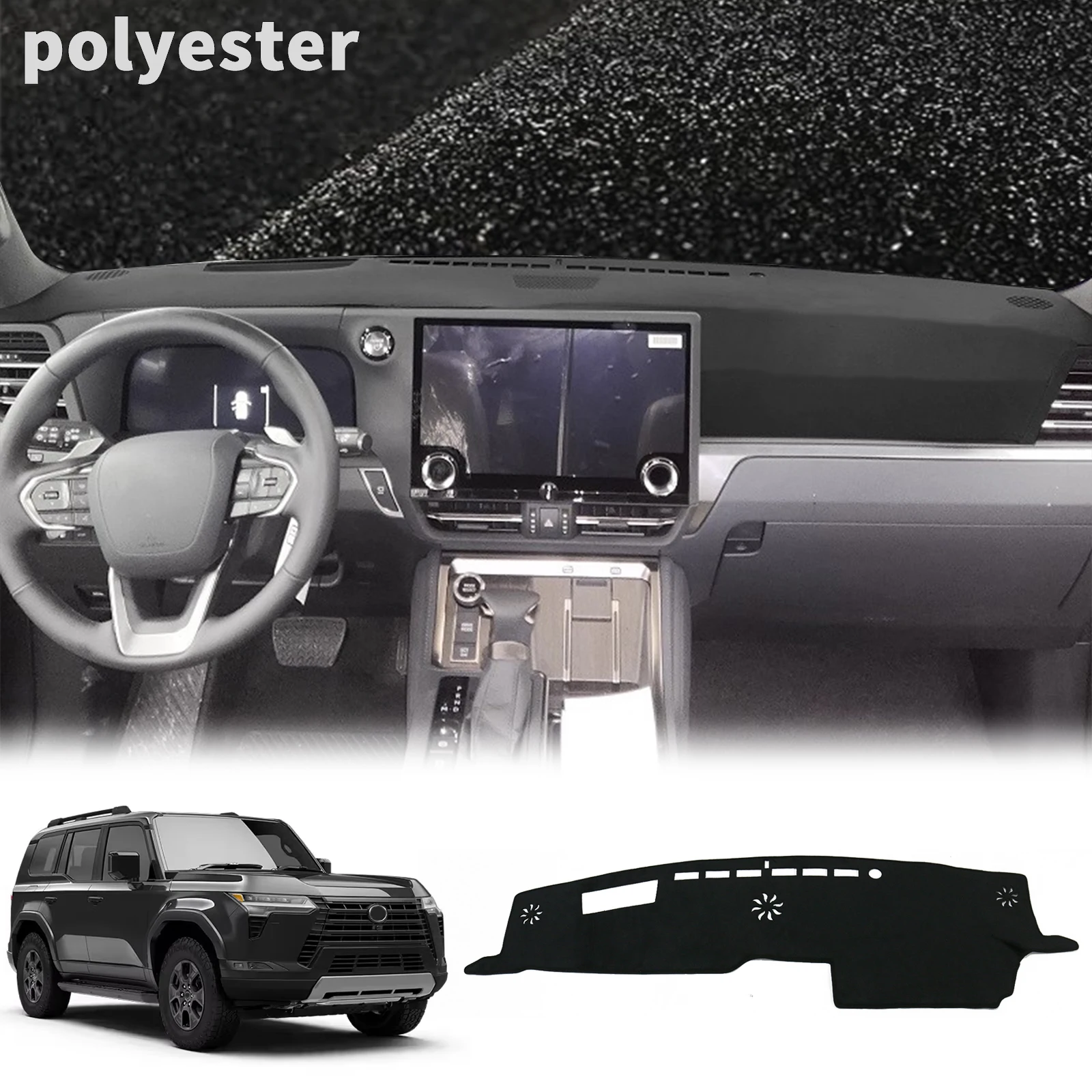 Car Dashmat Dashboard Cover Pad for Lexus GX 550 GX550 J250 GX550H 2024 2025 2026 Accessories DashMat Sunshade Protective Carpet
Car Dashmat Dashboard Cover Pad for Lexus GX 550 GX550 J250 GX550H 2024 2025 2026 Accessories DashMat Sunshade Protective Carpet
