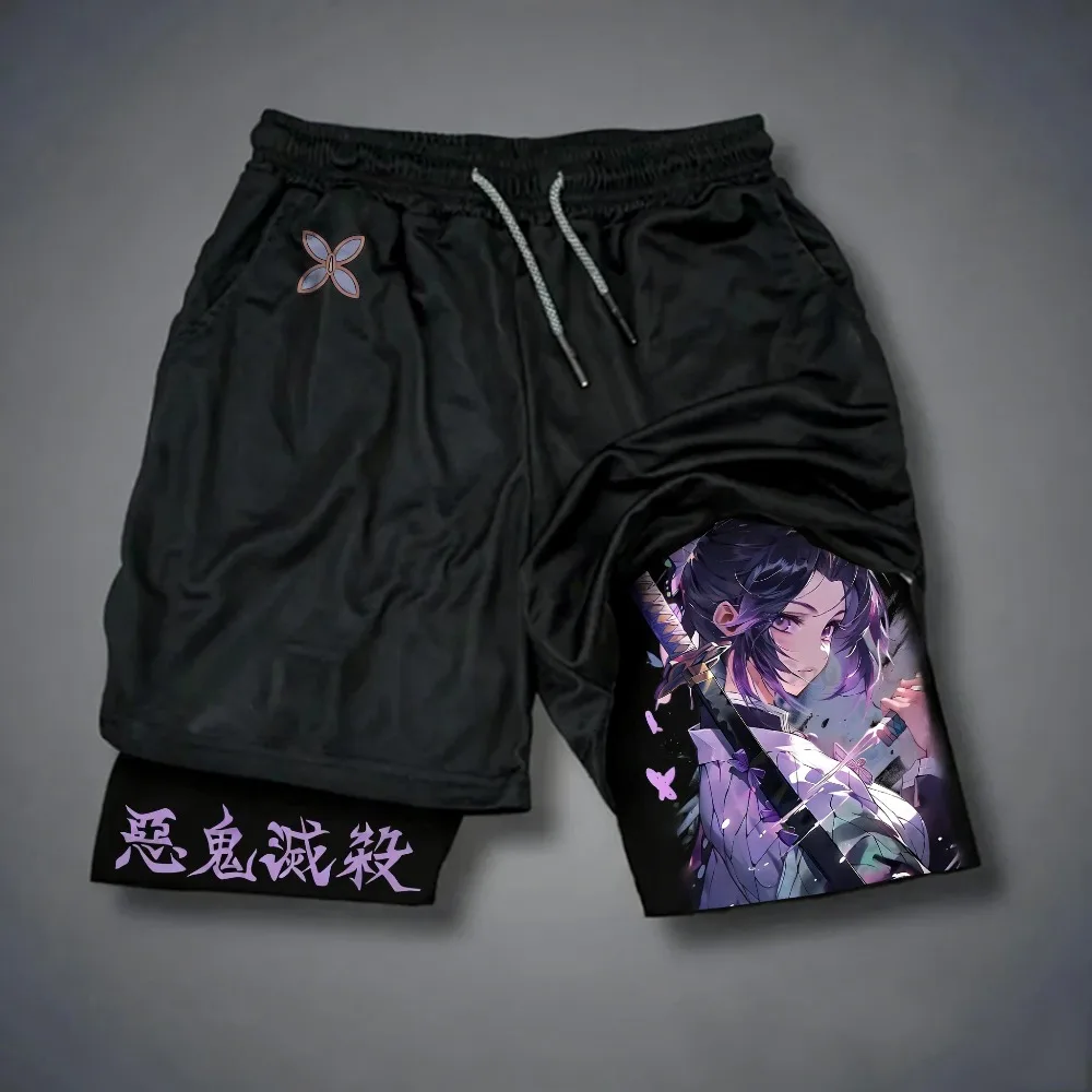 Unisex Demon Slayer Kochou Shinobu 2026 Summer Hot Harajuku Anime Printed Loose Speed Drying Double Layer Sports Shorts
Unisex Demon Slayer Kochou Shinobu 2026 Summer Hot Harajuku Anime Printed Loose Speed Drying Double Layer Sports Shorts