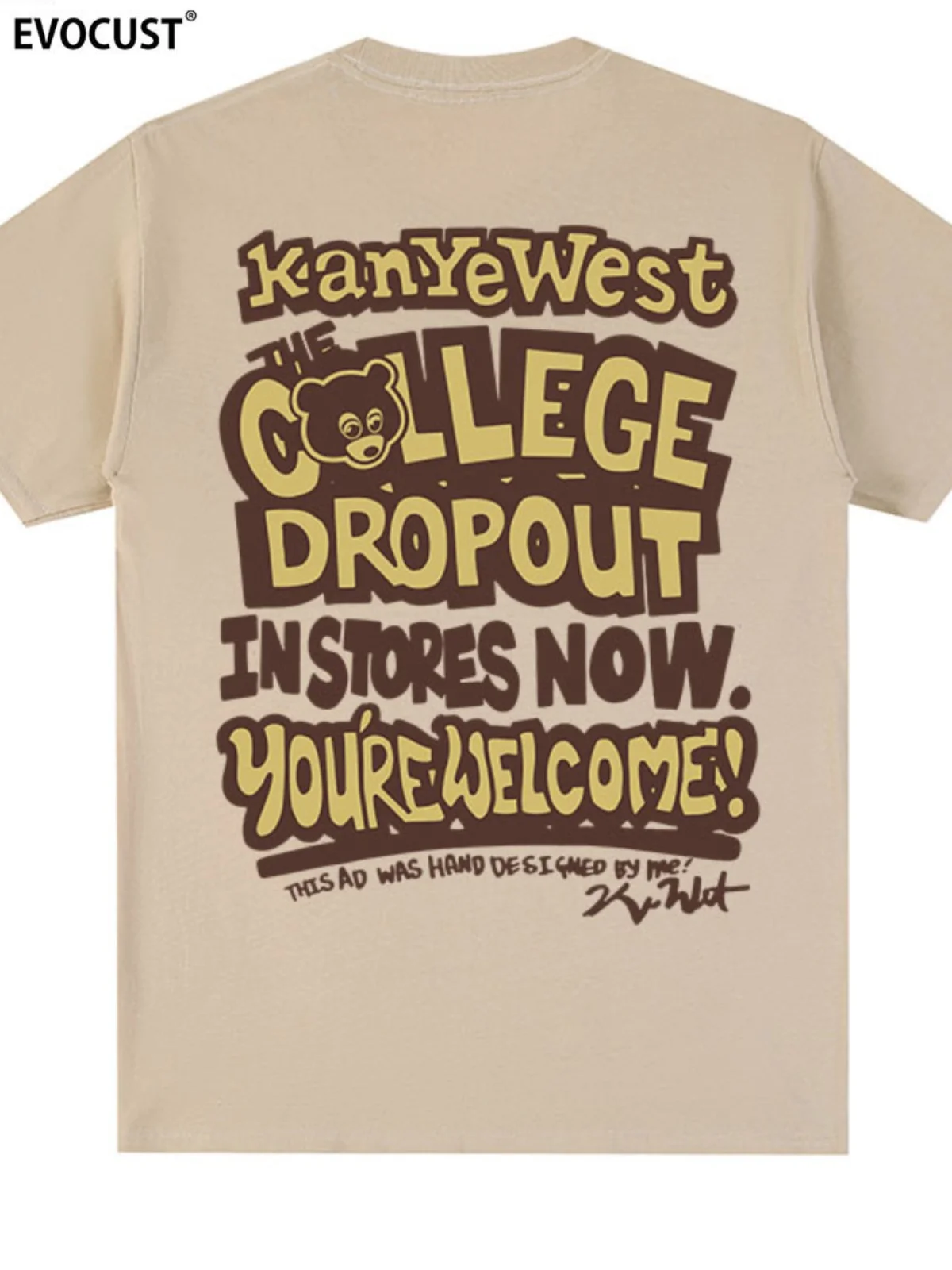 Футболка с короткими рукавами Kanye West, Dropout Bear College Kanye, американская пара на Instagram
Футболка с короткими рукавами Kanye West, Dropout Bear College Kanye, американская пара на Instagram