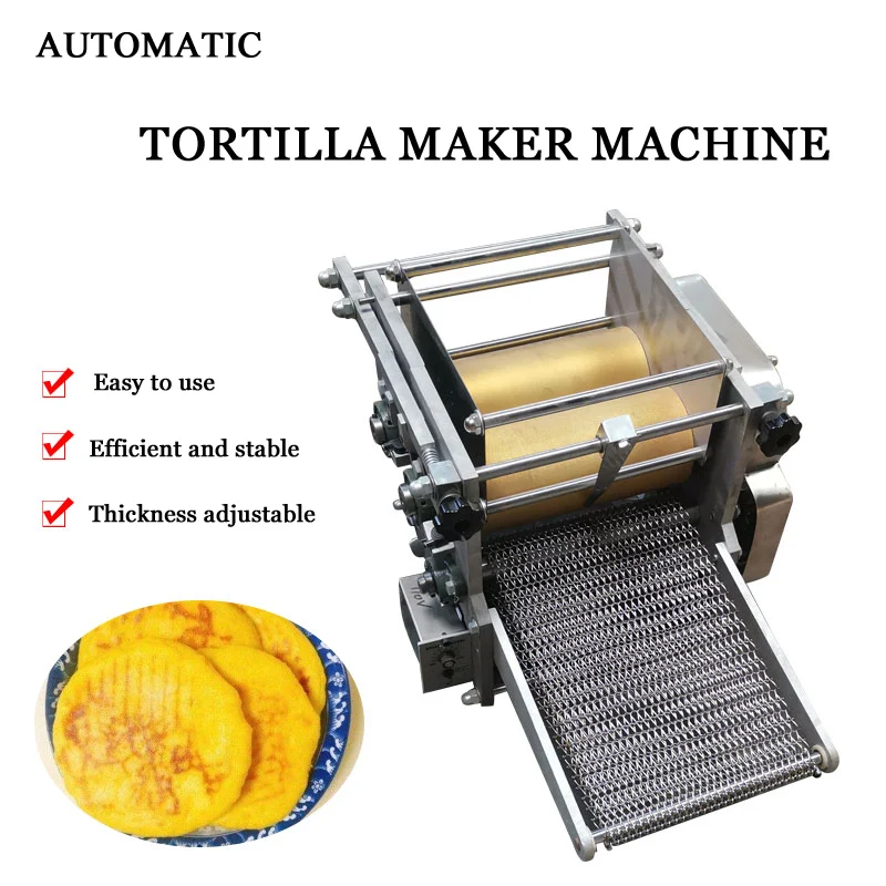 Industry Small Tabletop Corn Tortilla Press Bread Maker Machine for Restaurant Tortilla Making Machine
Industry Small Tabletop Corn Tortilla Press Bread Maker Machine for Restaurant Tortilla Making Machine