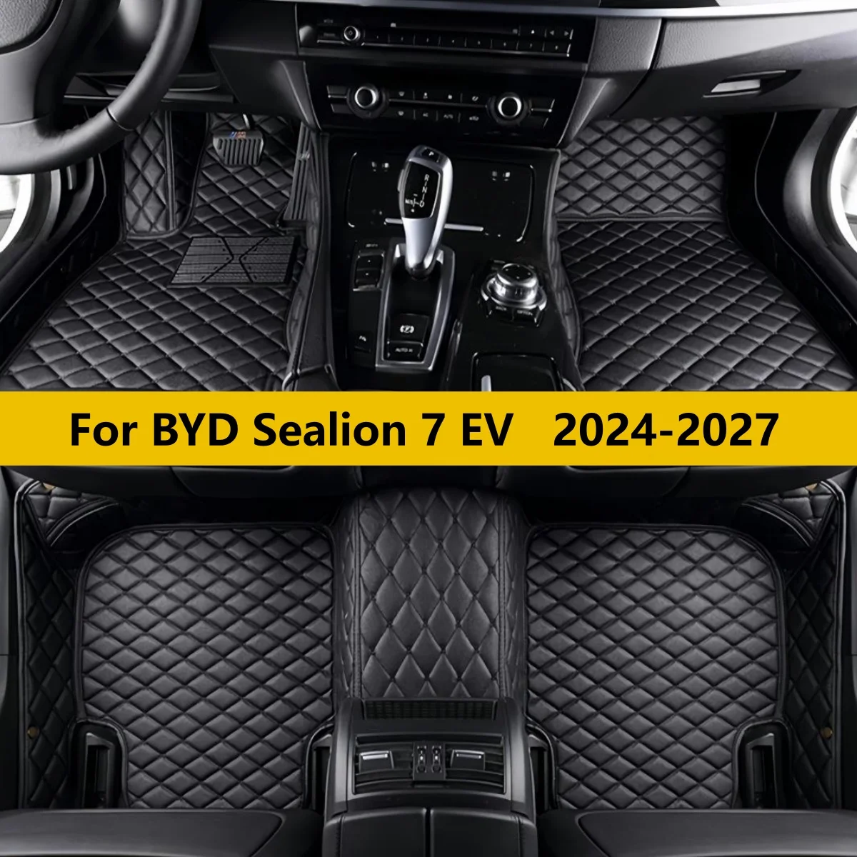 Custom Auto Carpets Car Floor Mats For BYD Sealion 7 EV 2024 2025 2026 2027 Auto full set carpet pads leather foot mat rugs
Custom Auto Carpets Car Floor Mats For BYD Sealion 7 EV 2024 2025 2026 2027 Auto full set carpet pads leather foot mat rugs