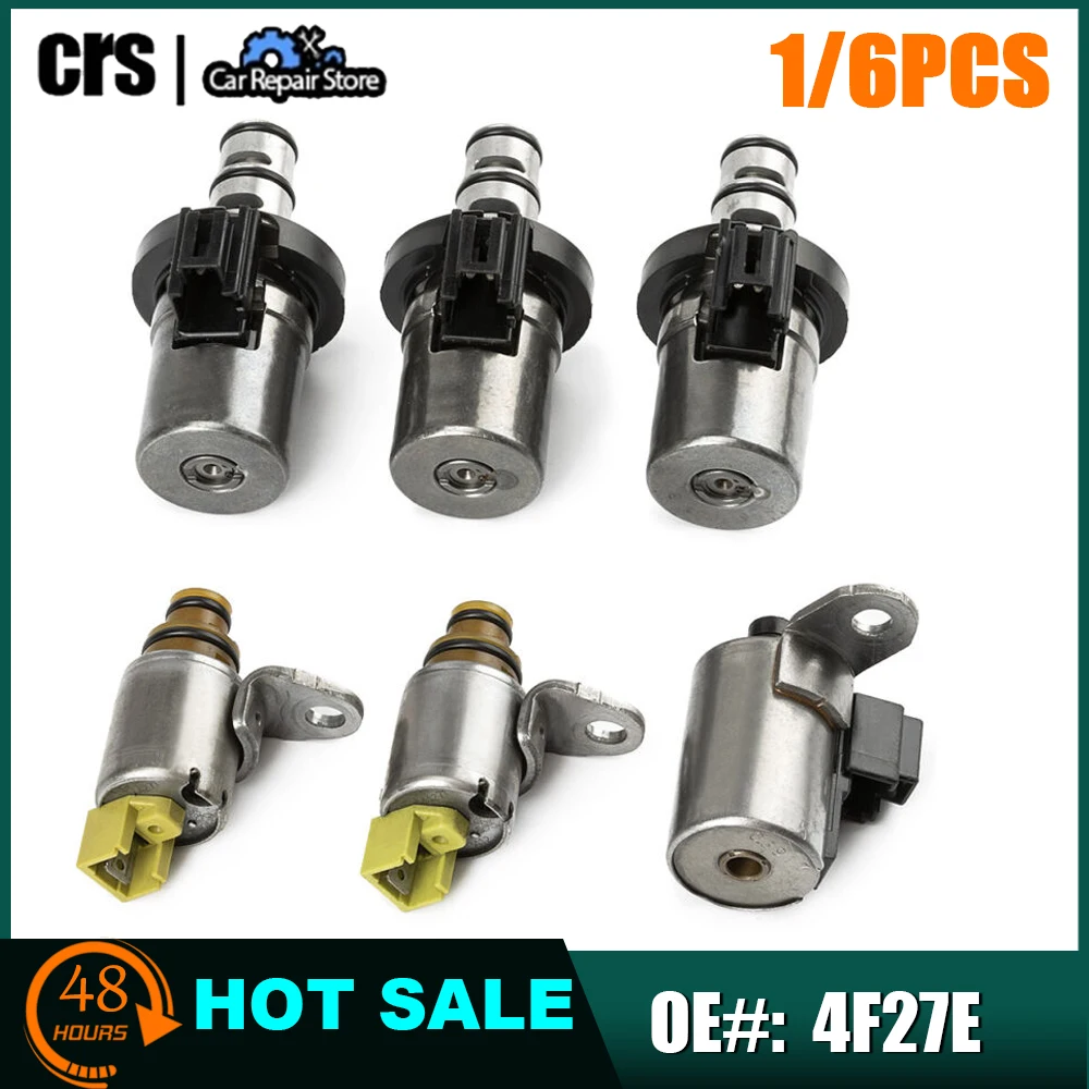 Car Transmission Solenoid 6PCS Kit 4F27E FN4A-EL 48420K-R For Ford Mazda 2 3 5 6 CX-7 MPV D46950 D48421A Accessories Tools
Car Transmission Solenoid 6PCS Kit 4F27E FN4A-EL 48420K-R For Ford Mazda 2 3 5 6 CX-7 MPV D46950 D48421A Accessories Tools