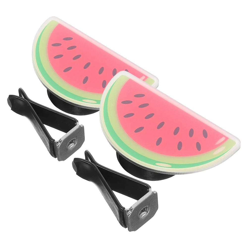 2pcs Car Perfume Clips Vent Decorations Watermelon Scented Air Freshener Automotive Interior Decors Car Vent Accessories
2pcs Car Perfume Clips Vent Decorations Watermelon Scented Air Freshener Automotive Interior Decors Car Vent Accessories