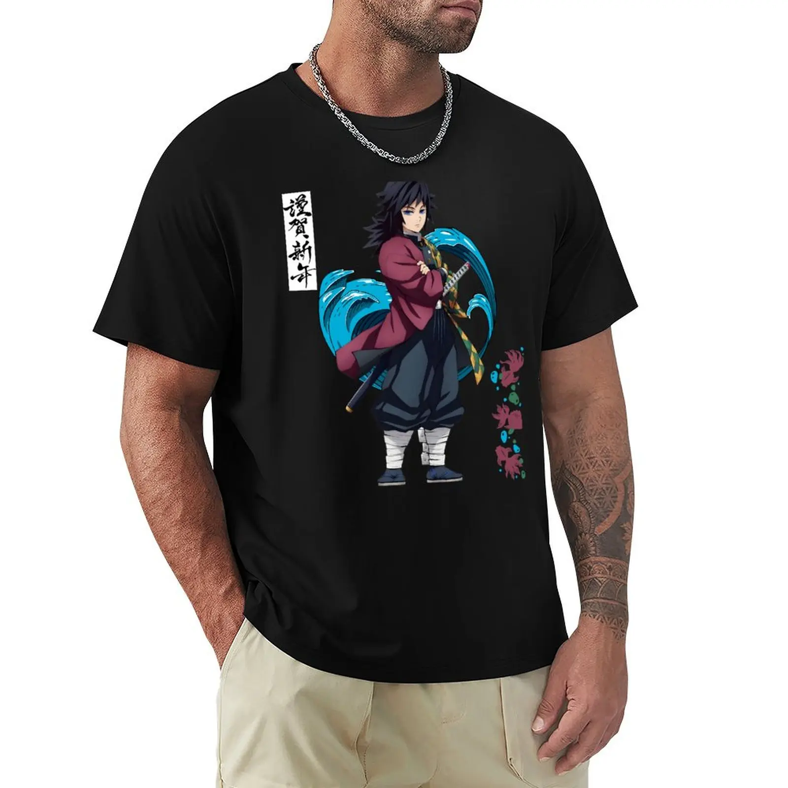 Water Hashira : Giyu Tomioka T-Shirt funny costumes rapper graphic tees blue archive T-shirts for men cotton
Water Hashira : Giyu Tomioka T-Shirt funny costumes rapper graphic tees blue archive T-shirts for men cotton