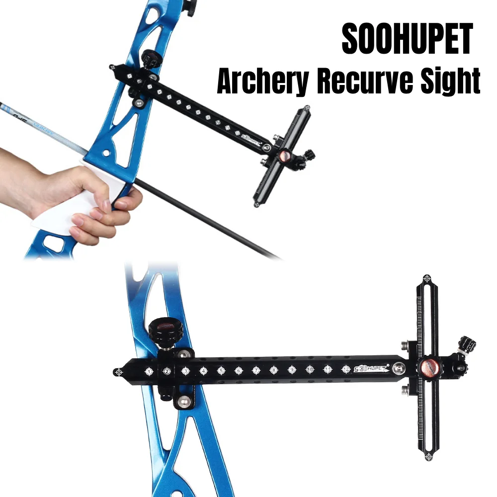 9 Inch Recurve Bow Sight SOOHUPET Metal Archery Sight For Hunting Target Shooting
9 Inch Recurve Bow Sight SOOHUPET Metal Archery Sight For Hunting Target Shooting