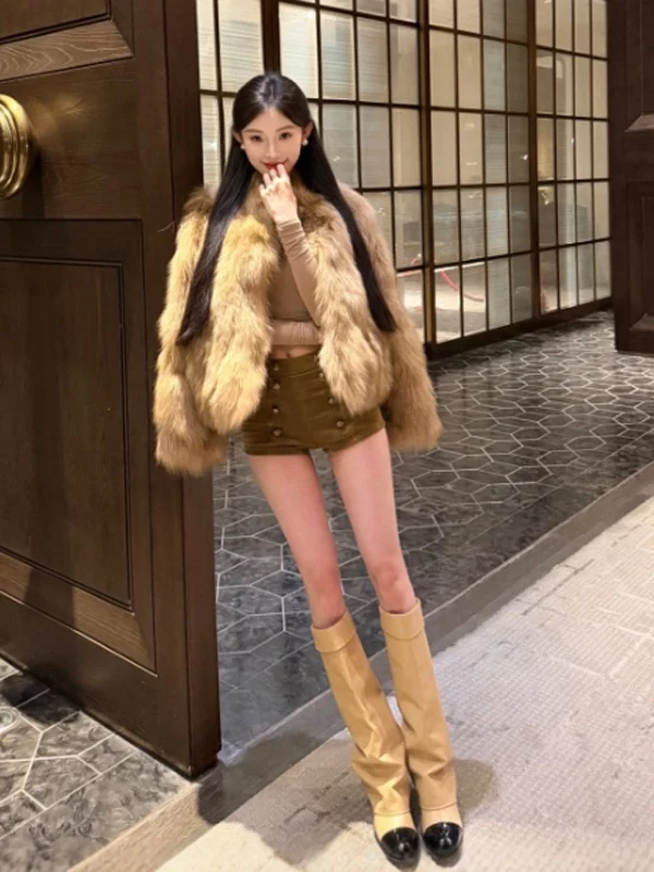 Женское пальто Ele Retro из экологичного искусственного меха: мягкое, модное, теплое, всепогодное, с длинными рукавами, прямым подолом, свободного кроя
Женское пальто Ele Retro из экологичного искусственного меха: мягкое, модное, теплое, всепогодное, с длинными рукавами, прямым подолом, свободного кроя