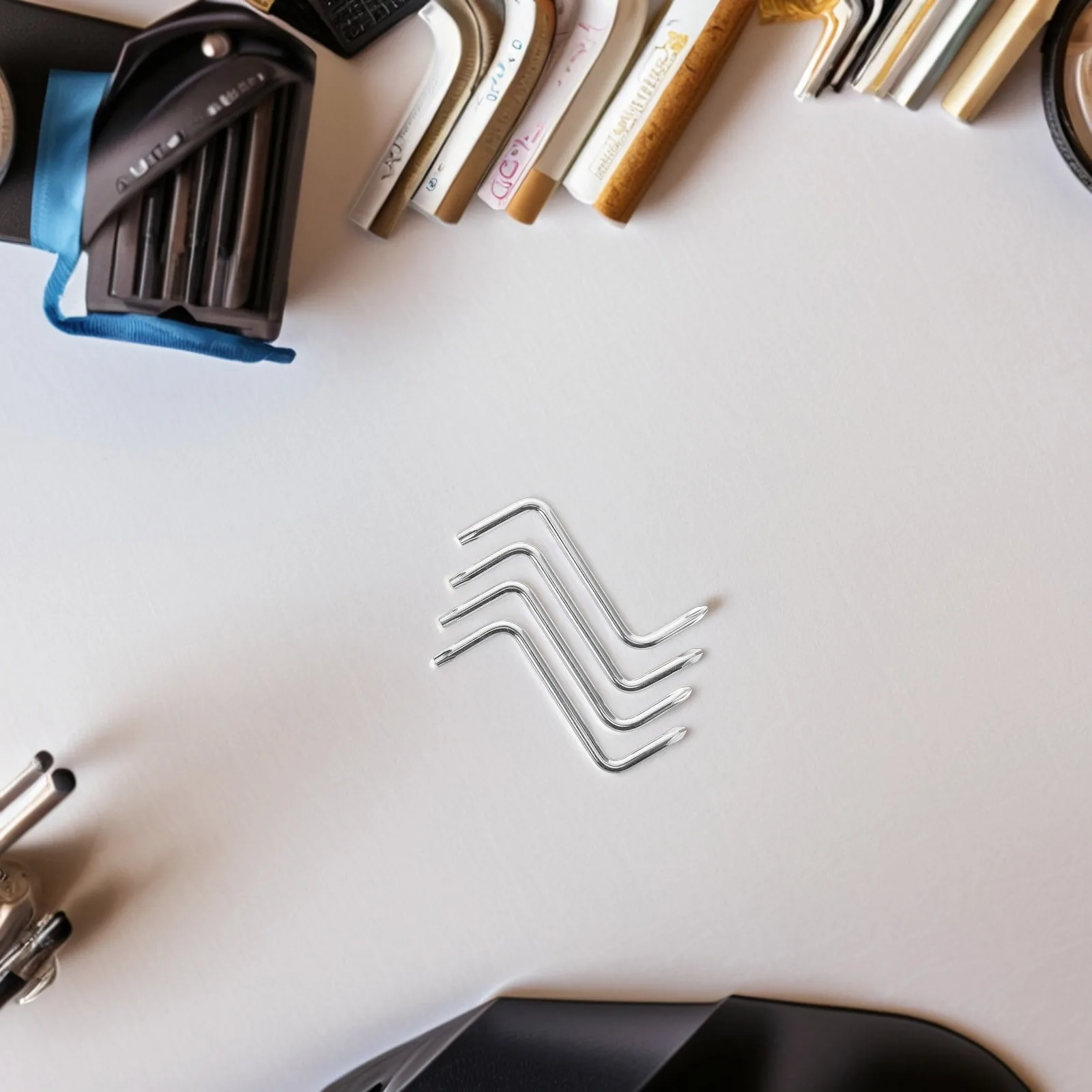 4Pcs Car Mudguards Screwdriver Set Z Type Right Angle Design Firm Material Multi Tool Home Appliance Wrench Multi Screwdriver
4Pcs Car Mudguards Screwdriver Set Z Type Right Angle Design Firm Material Multi Tool Home Appliance Wrench Multi Screwdriver