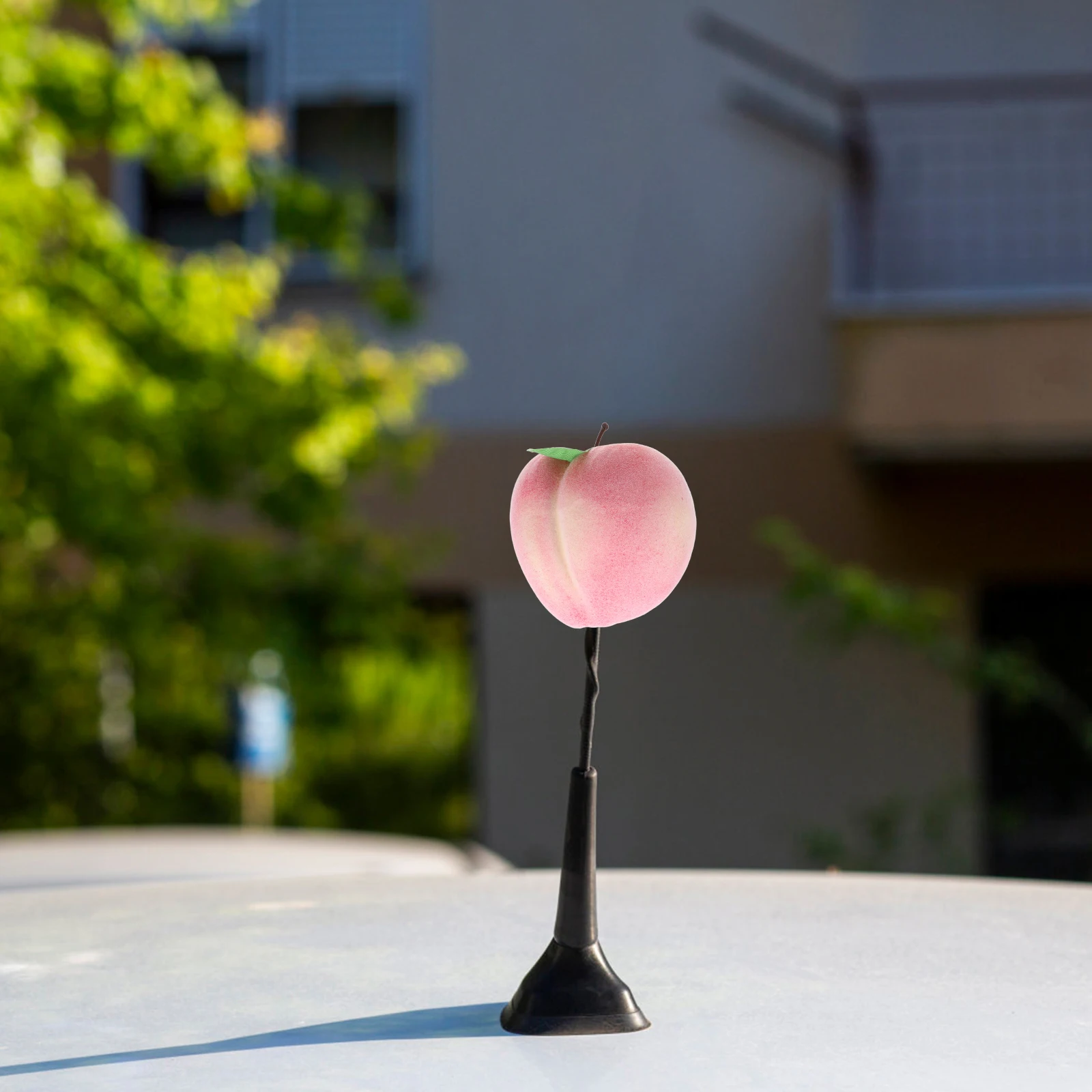 Faux Peach Car Antenna Decoration Universal Fit Realistic Design Material Easy Installation Stand Out on Road
Faux Peach Car Antenna Decoration Universal Fit Realistic Design Material Easy Installation Stand Out on Road