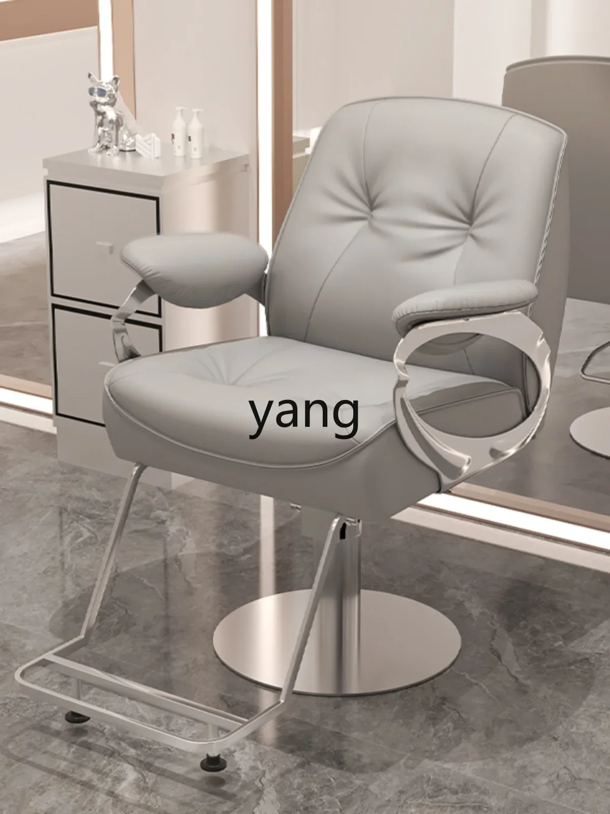 LMM for Hair Salon Hairdressing Chair Hair Salon Hair Cutting Light Luxury and Simplicity Stainless Steel Makeup Chair
LMM for Hair Salon Hairdressing Chair Hair Salon Hair Cutting Light Luxury and Simplicity Stainless Steel Makeup Chair