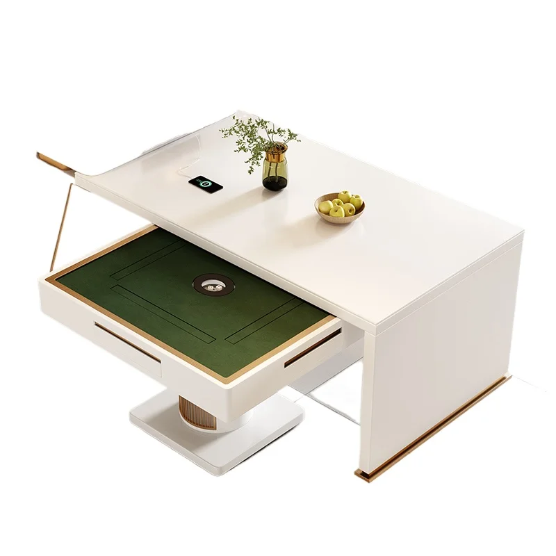 yjq dining table mahjong table dual-purpose integrated combination modern simple rock slab
yjq dining table mahjong table dual-purpose integrated combination modern simple rock slab