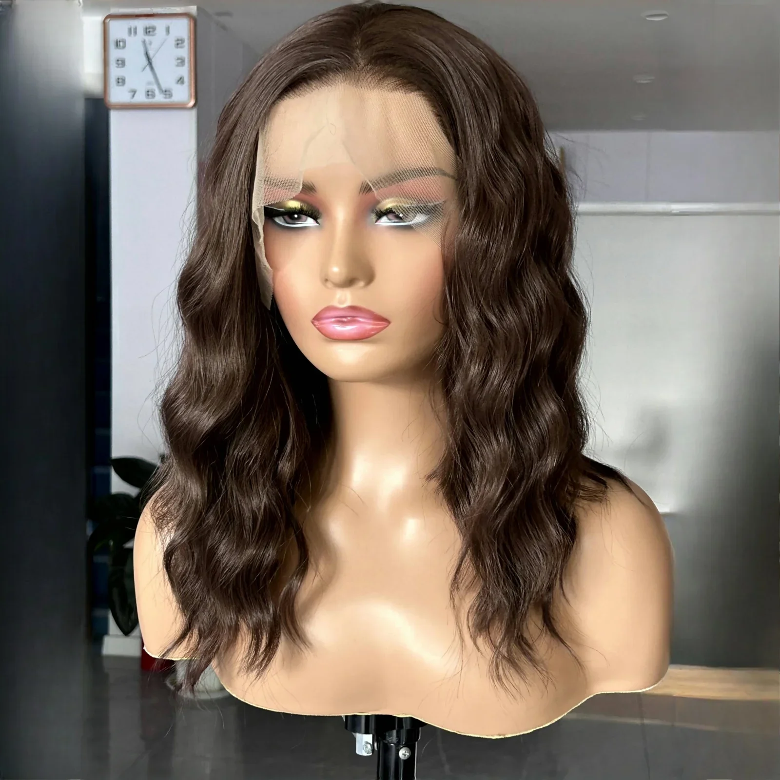 18inch Ombre Brown Body Wave Human Hair Wig 5x5 Lace Frontal 150 Density Pre-Plucked with Baby Hair Soft Wig
18inch Ombre Brown Body Wave Human Hair Wig 5x5 Lace Frontal 150 Density Pre-Plucked with Baby Hair Soft Wig