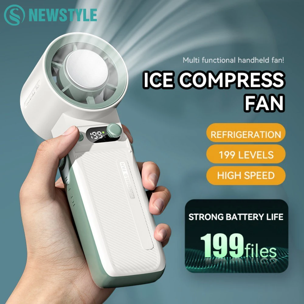 Ручной турбовентилятор 2025 года, вентилятор для охлаждения льда, портативный 199-ступенчатый, скорость ветра, складной подвесной вентилятор для шеи, уличный перезаряжаемый кемпинг Trav
Ручной турбовентилятор 2025 года, вентилятор для охлаждения льда, портативный 199-ступенчатый, скорость ветра, складной подвесной вентилятор для шеи, уличный перезаряжаемый кемпинг Trav
