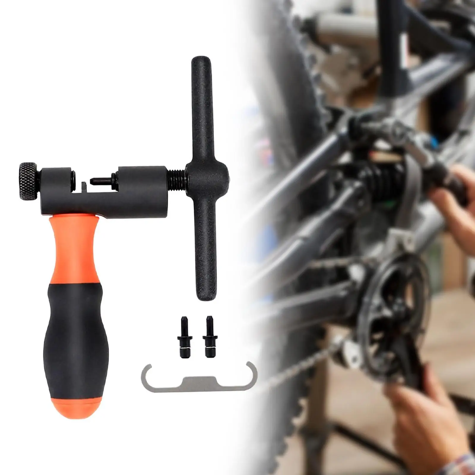 Bike Chain Splitter, Bike Chian Breaker, Premium, Repair Parts ,Cutter Bike Chain Removal Tool for Road Mountain Cycling Bike
Bike Chain Splitter, Bike Chian Breaker, Premium, Repair Parts ,Cutter Bike Chain Removal Tool for Road Mountain Cycling Bike