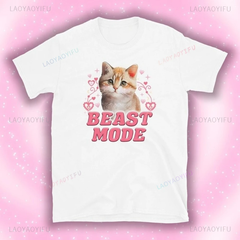 BEAST MODE Забавная милая рубашка с котом Kawaii Женская футболка Подарки для спортзала Мышцы Глупый мем Спортивная одежда Любитель кошек Муж Друг Парня
BEAST MODE Забавная милая рубашка с котом Kawaii Женская футболка Подарки для спортзала Мышцы Глупый мем Спортивная одежда Любитель кошек Муж Друг Парня