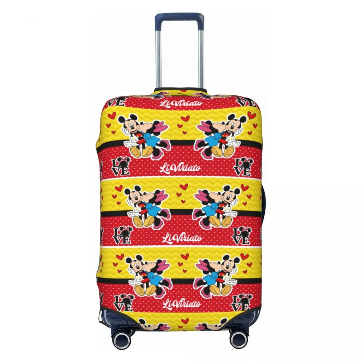 Mickey Minnie Mouse Love Travel Luggage Cover Washable Cartoon Suitcase Cover Protector Fit 18-32 Inch
Mickey Minnie Mouse Love Travel Luggage Cover Washable Cartoon Suitcase Cover Protector Fit 18-32 Inch