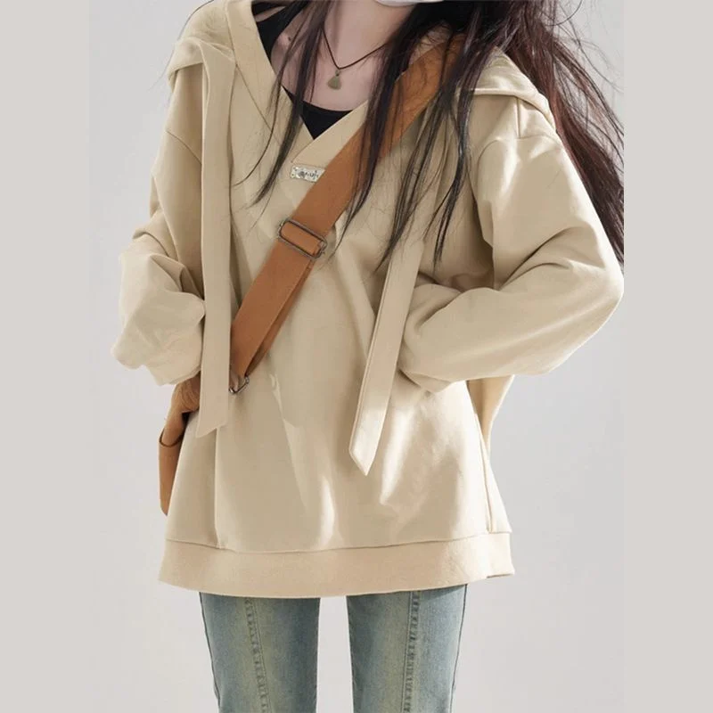 plus Size Hoodie Sweatirt Women Casual Comfortable Design Autumn Top Korean Sle Loose Fit All Body pe Suitable
plus Size Hoodie Sweatirt Women Casual Comfortable Design Autumn Top Korean Sle Loose Fit All Body pe Suitable