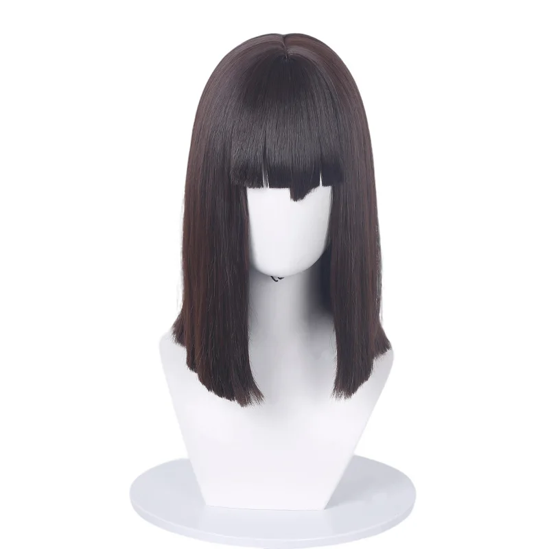 Louis Cosplay Wig Men Women Dark Brown Bob Wig with Flat Bangs Straight Medium Length Synthetic Hair Wig for Halloween Cosplay
Louis Cosplay Wig Men Women Dark Brown Bob Wig with Flat Bangs Straight Medium Length Synthetic Hair Wig for Halloween Cosplay