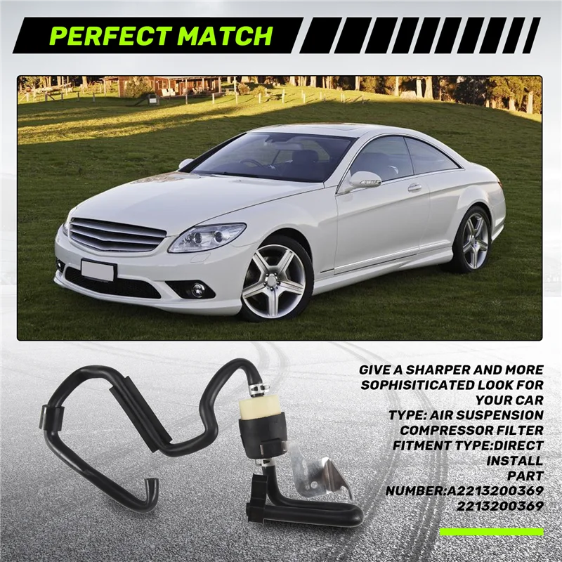 A2213200369 Car Air Suspension Compressor Filter For Mercedes Benz S W221 C216 Air Supercharger Pressure Spring Filter
A2213200369 Car Air Suspension Compressor Filter For Mercedes Benz S W221 C216 Air Supercharger Pressure Spring Filter