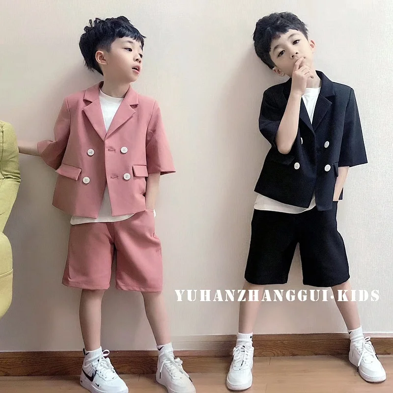 2025 Summer New Style Formal Children's Suit Boy Suit 2 Piece Set Children's Suit Flower Children's Performance Boys Dress 2-12T
2025 Summer New Style Formal Children's Suit Boy Suit 2 Piece Set Children's Suit Flower Children's Performance Boys Dress 2-12T
