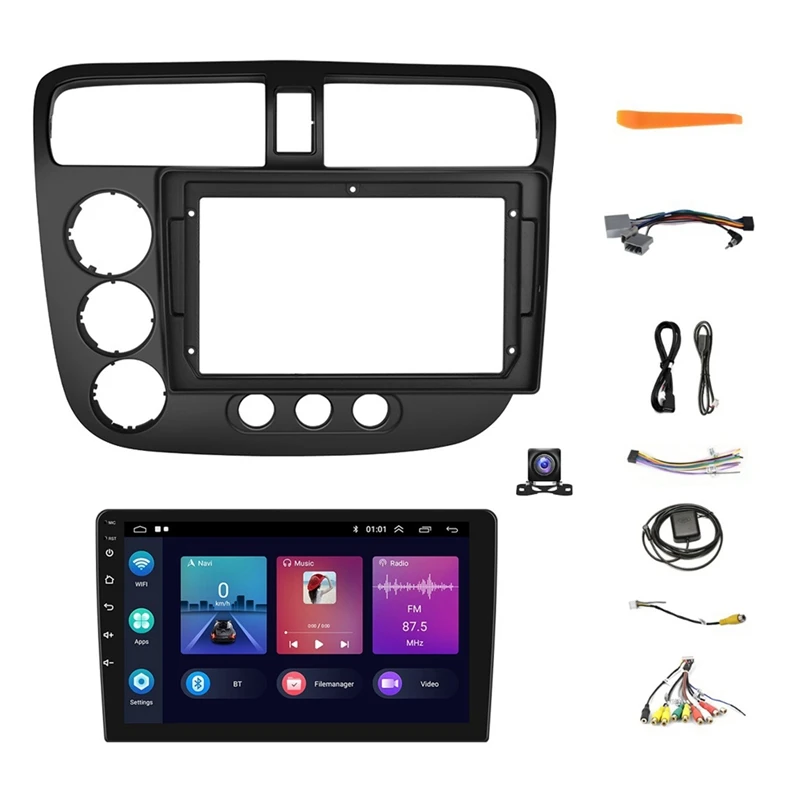 2G+64G Android 13 9In Car Stereo Wireless Carplay Android Auto For Honda Civic 2001-2005,Bluetooth Wifi FM Backup Camera
2G+64G Android 13 9In Car Stereo Wireless Carplay Android Auto For Honda Civic 2001-2005,Bluetooth Wifi FM Backup Camera