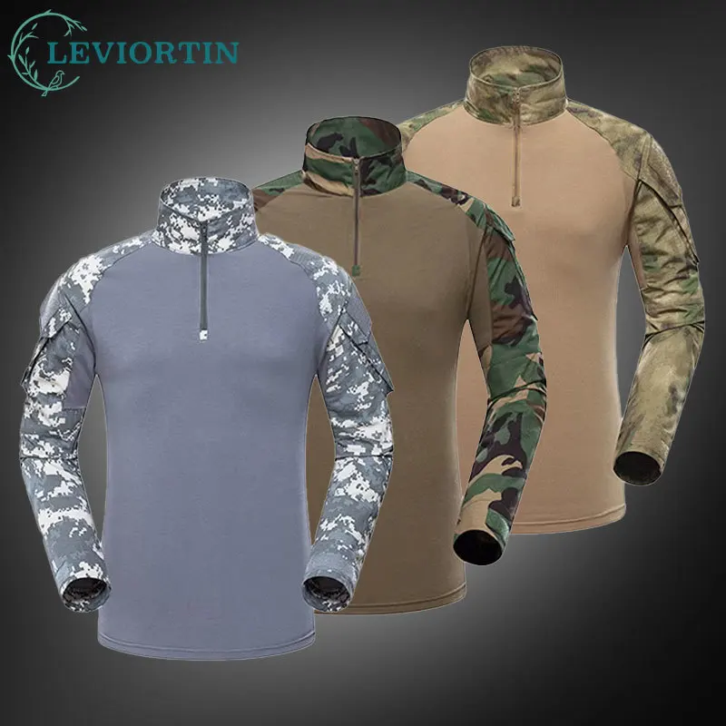 Men's Tactical Frog Suit Long Sleeve T-Shirt Outdoor Combat Training Tops Male Paintball Hunting Breathable Frog Skin Tee Shirt
Men's Tactical Frog Suit Long Sleeve T-Shirt Outdoor Combat Training Tops Male Paintball Hunting Breathable Frog Skin Tee Shirt