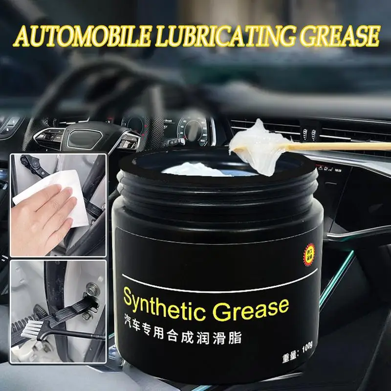 100g Car Sunroof Track Lubricating Grease Door Abnormal Noise Antirust Oil White Mechanical Maintenance Gear Bearing Oil Grease
100g Car Sunroof Track Lubricating Grease Door Abnormal Noise Antirust Oil White Mechanical Maintenance Gear Bearing Oil Grease