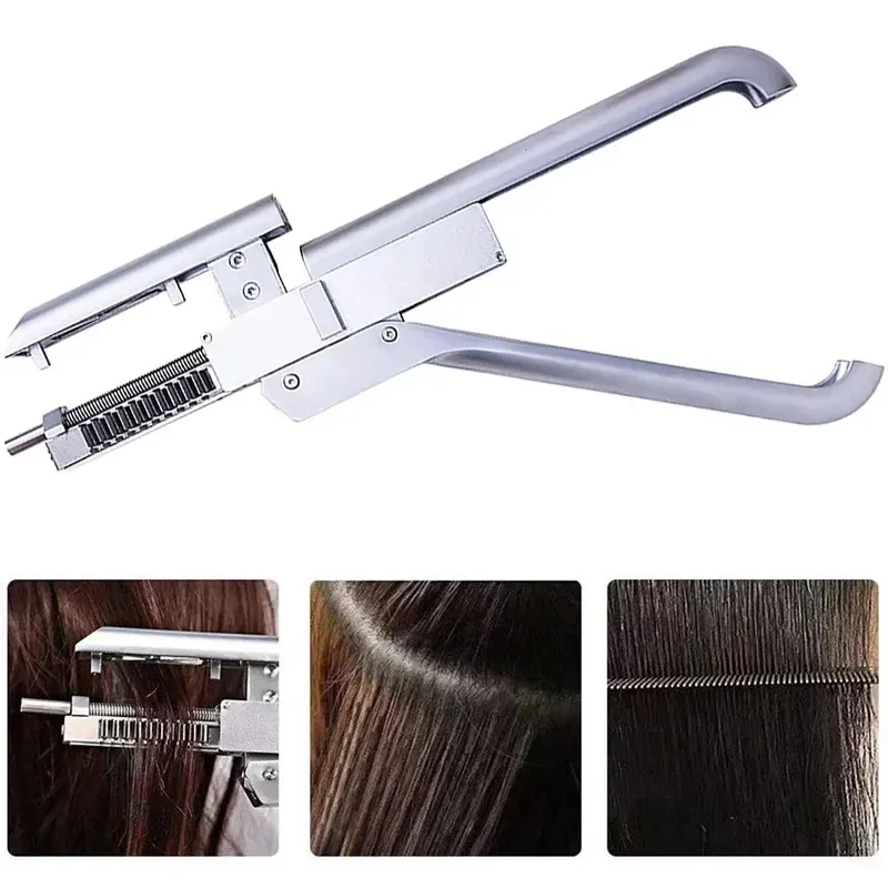 6D Hair Extension Machine 10 Row Professional No-Trace Hair Extensions Tool 100% Real Human Hair Clip Buckle for Salon
6D Hair Extension Machine 10 Row Professional No-Trace Hair Extensions Tool 100% Real Human Hair Clip Buckle for Salon