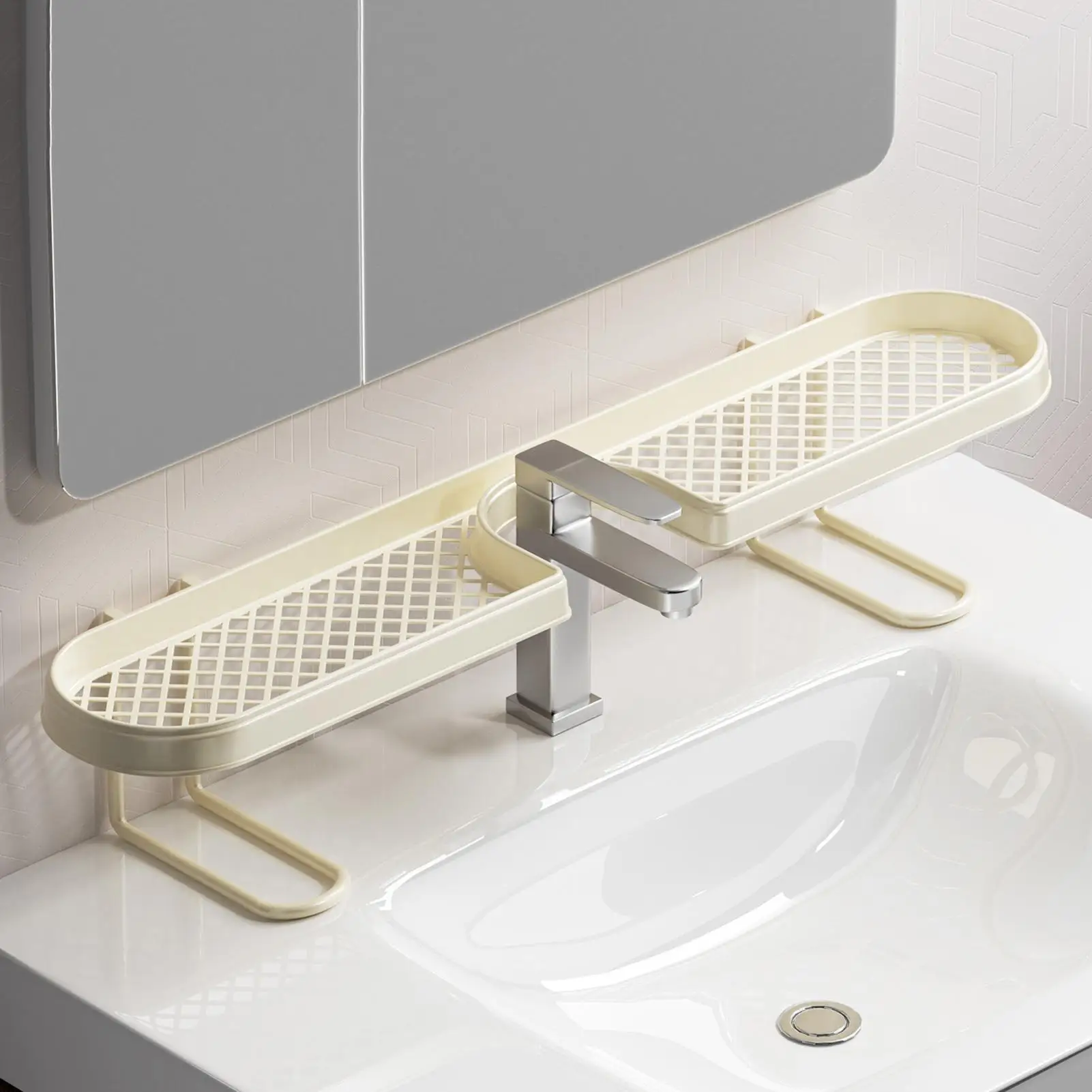 Kitchen Sink Faucet Organizer U Shape Faucet Storage Rack Bathroom Sink Organizer for Kitchen Countertop Shower Apartment
Kitchen Sink Faucet Organizer U Shape Faucet Storage Rack Bathroom Sink Organizer for Kitchen Countertop Shower Apartment