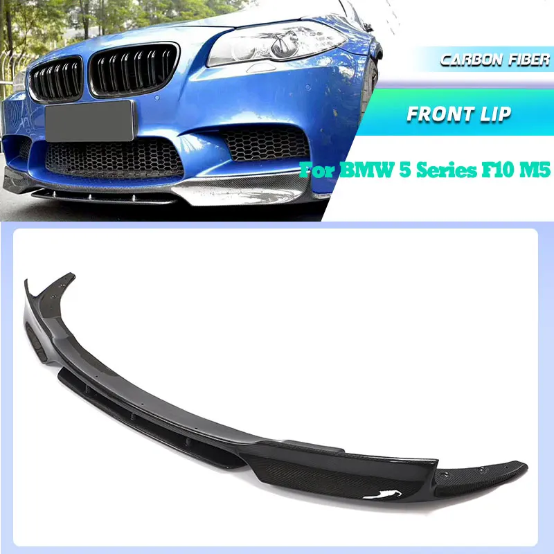 Full Carbon Fiber Car Front Bumper Lip Spoiler for BMW 5 Series F10 M5 2011-2016 Racing Front Lip Splitters Chin Apron Body Kits
Full Carbon Fiber Car Front Bumper Lip Spoiler for BMW 5 Series F10 M5 2011-2016 Racing Front Lip Splitters Chin Apron Body Kits