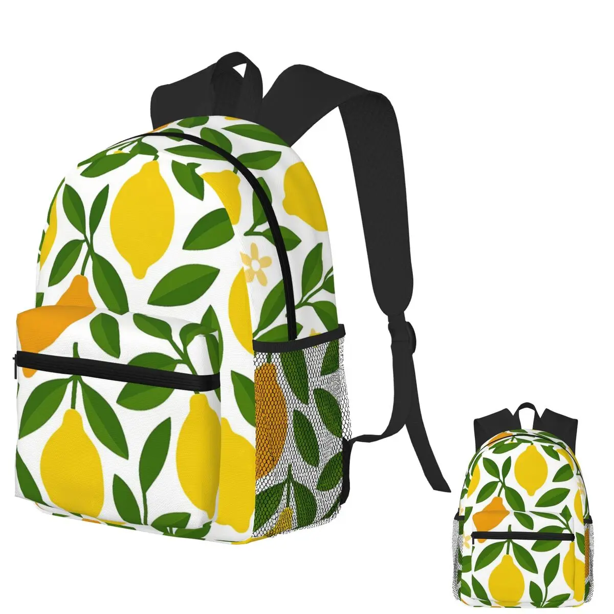 Summer Lemon Print With Soft Flowers Student Backpack School Bag Hiking Travel Daypack for Boys Girls Bookbag Shoulder Bags
Summer Lemon Print With Soft Flowers Student Backpack School Bag Hiking Travel Daypack for Boys Girls Bookbag Shoulder Bags