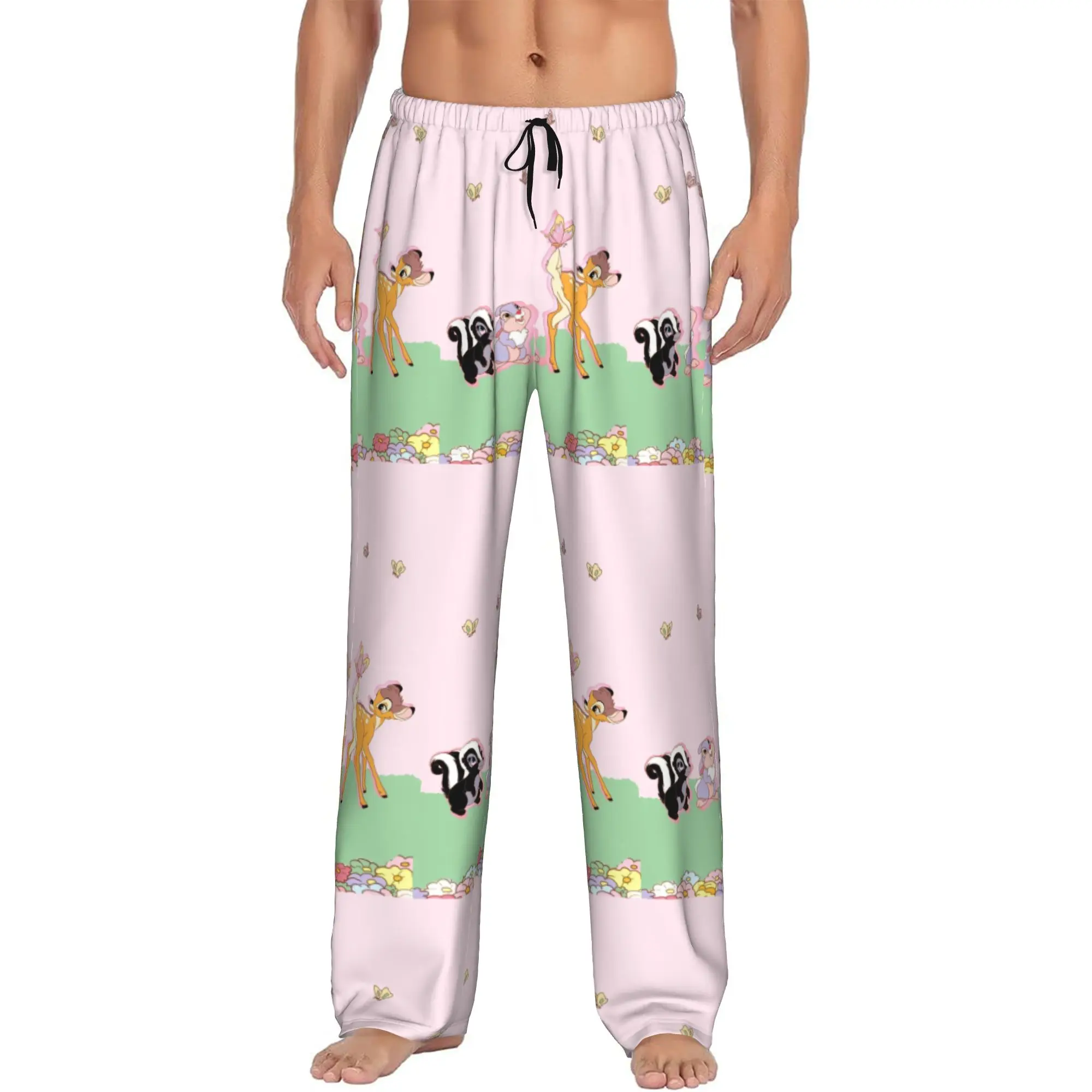 Custom Men's B-Bambies Anime Pajama Pants Print Sleep Sleepwear Bottoms with Pockets
Custom Men's B-Bambies Anime Pajama Pants Print Sleep Sleepwear Bottoms with Pockets