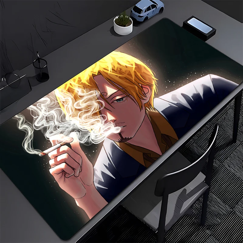 ONE PIECE Sanji Gaming Mouse Pad Accessories Office Gamer Keyboard Desk Mat Non-Slip Laptop ground mat Large PC carpet Mousepad 
ONE PIECE Sanji Gaming Mouse Pad Accessories Office Gamer Keyboard Desk Mat Non-Slip Laptop ground mat Large PC carpet Mousepad