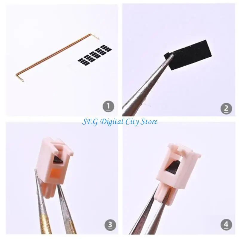 U75B 20Pcs Mechanical Keyboards Stabilizers Dampers AntiNoise EVA Materials Silents Pad
U75B 20Pcs Mechanical Keyboards Stabilizers Dampers AntiNoise EVA Materials Silents Pad