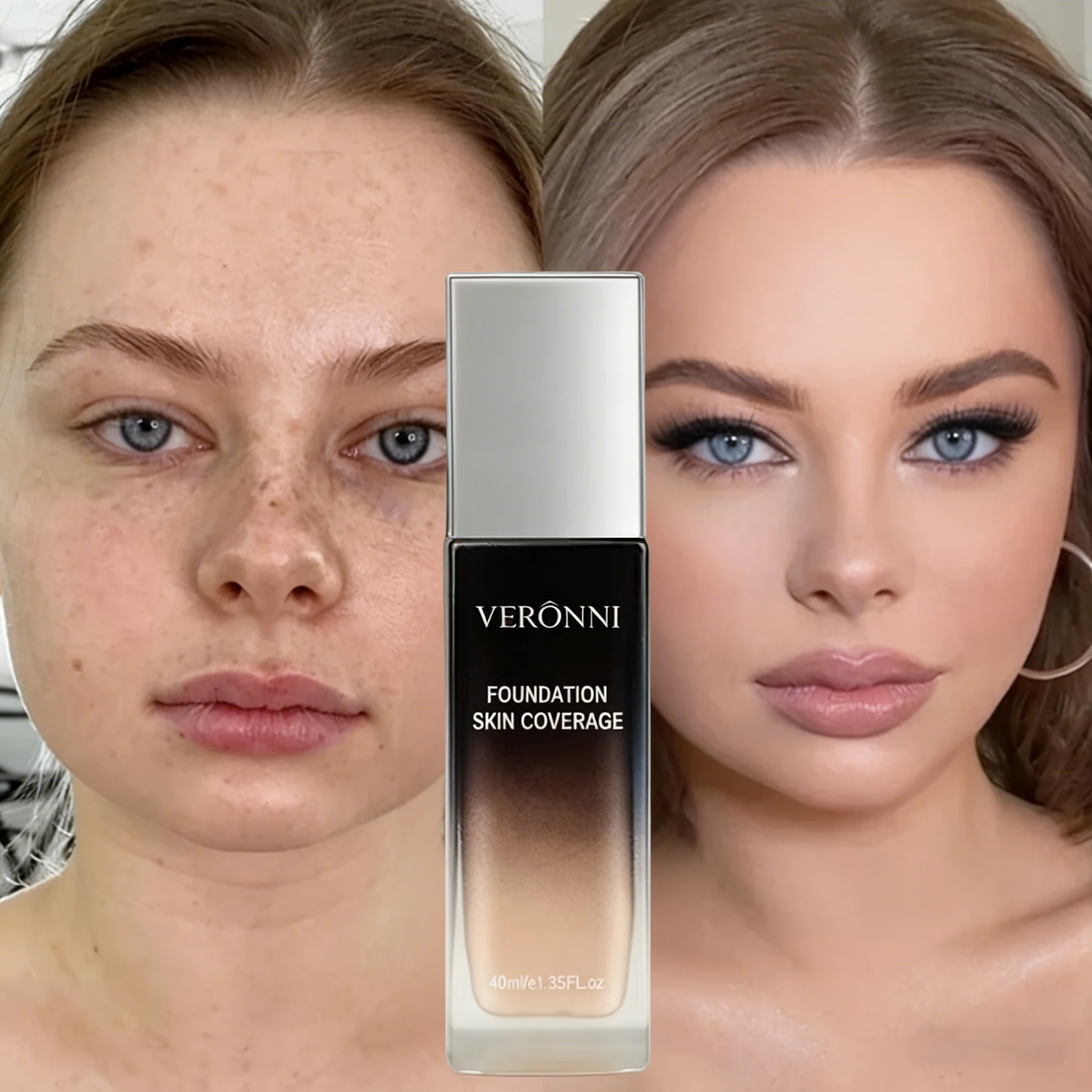 The liquid foundation is light, matte, naturally brightening, and does not come off makeup. The natural complexion is frosty
The liquid foundation is light, matte, naturally brightening, and does not come off makeup. The natural complexion is frosty