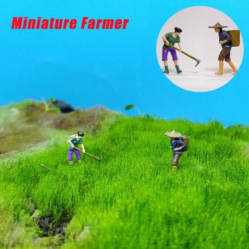 Ho Scale Miniature Farmer Model 1:87 Resin People Toys for Micro Landscape/Diy Model Making Layout/Diorama 1pc
Ho Scale Miniature Farmer Model 1:87 Resin People Toys for Micro Landscape/Diy Model Making Layout/Diorama 1pc