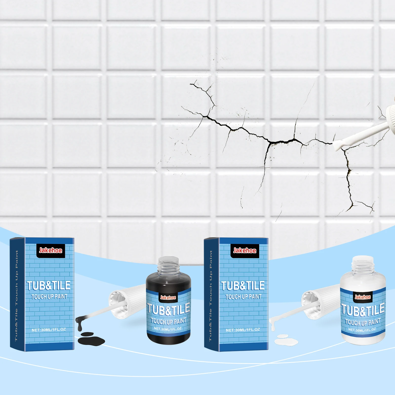 Ceramic Tile Repair Pen Rapid Crack Filler For Bathroom And Living Room Tiles Repair Paint For Washbasin And Toilet Surfaces
Ceramic Tile Repair Pen Rapid Crack Filler For Bathroom And Living Room Tiles Repair Paint For Washbasin And Toilet Surfaces
