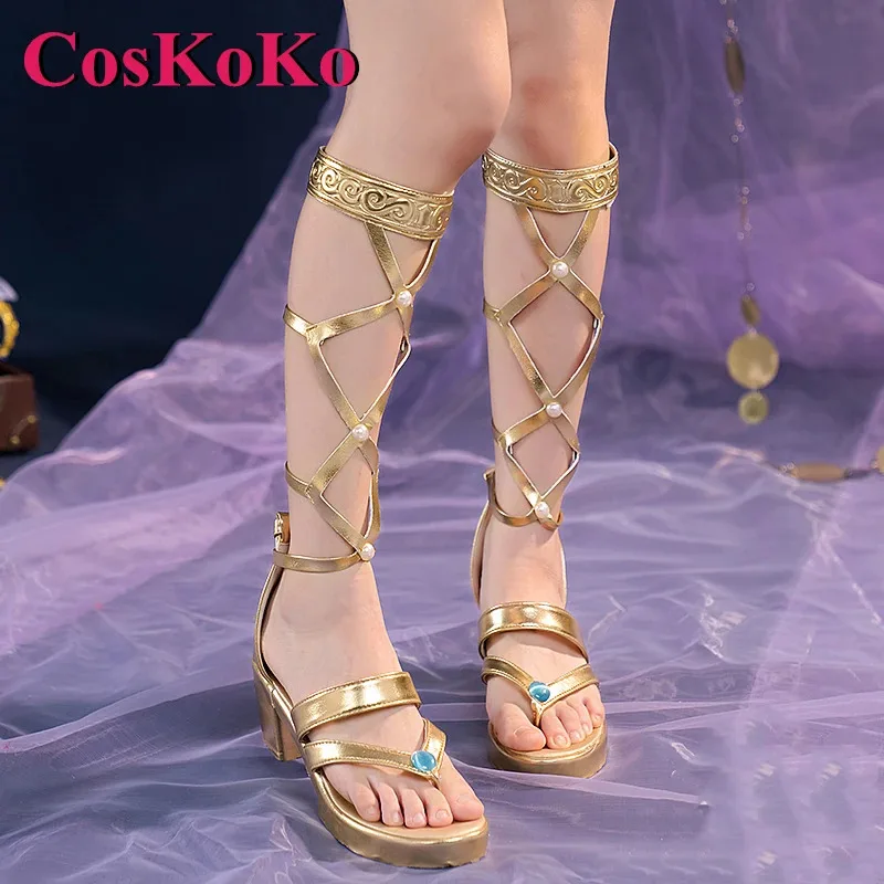 CosKoKo Nilou/Layla/Candace/Faruzan обувь косплей аниме игра Genshin Impact модные туфли на высоком каблуке аксессуары для ролевых игр новые
CosKoKo Nilou/Layla/Candace/Faruzan обувь косплей аниме игра Genshin Impact модные туфли на высоком каблуке аксессуары для ролевых игр новые