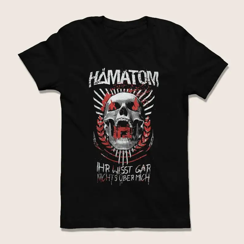 Vintage Ihr Wisst Gar Nichts Black Unisex T-Shirt Cotton Tees Short Sleeve T Shirt Round Collar Clothing Summer
Vintage Ihr Wisst Gar Nichts Black Unisex T-Shirt Cotton Tees Short Sleeve T Shirt Round Collar Clothing Summer