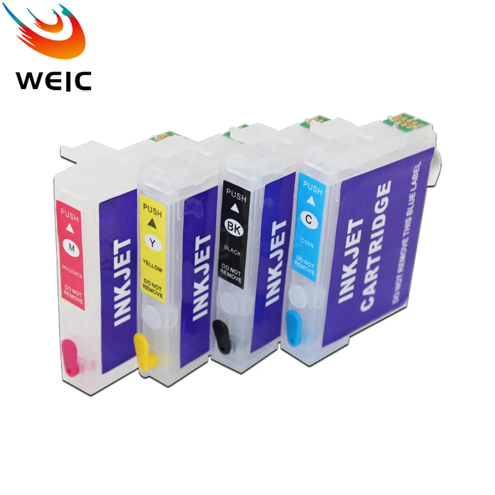 4 цвета 193 T1931-T1934 сменный картридж с чипом для принтера Epson WF2651 WF2631 WF2661 WF2521 WF2531 WF2541
4 цвета 193 T1931-T1934 сменный картридж с чипом для принтера Epson WF2651 WF2631 WF2661 WF2521 WF2531 WF2541