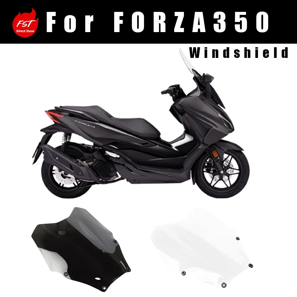 Aftermarket Windscreen & Deflector with Instrument Protection for Forza 350
Aftermarket Windscreen & Deflector with Instrument Protection for Forza 350