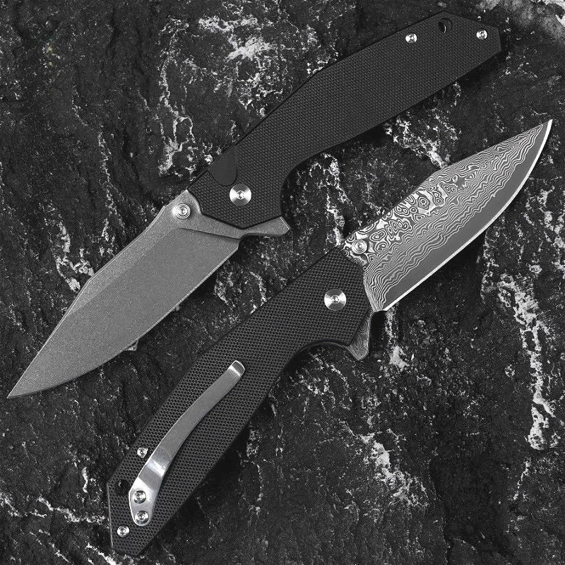 J284 Portable Folding Pocket Outdoor Camping Survival Knife Tactical Hunting Damascus Steel Blade Utility Fruit Knives EDC Tools
J284 Portable Folding Pocket Outdoor Camping Survival Knife Tactical Hunting Damascus Steel Blade Utility Fruit Knives EDC Tools