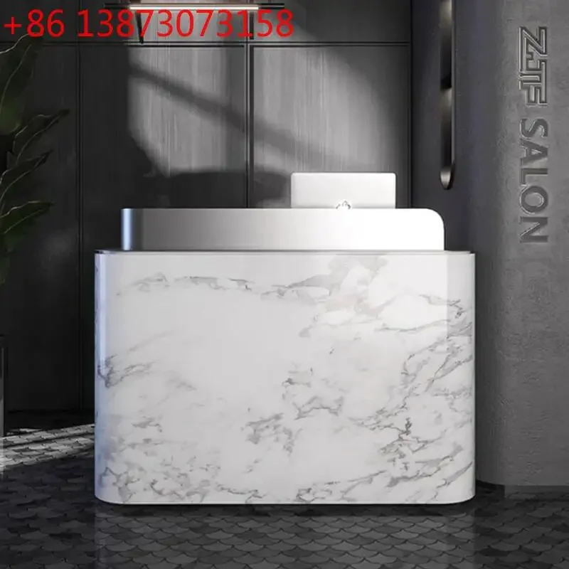 Luxury Counter Reception Desks Design Modern High Quality Light Luxury Reception Desks White Front Desk Bureau Office Furniture
Luxury Counter Reception Desks Design Modern High Quality Light Luxury Reception Desks White Front Desk Bureau Office Furniture