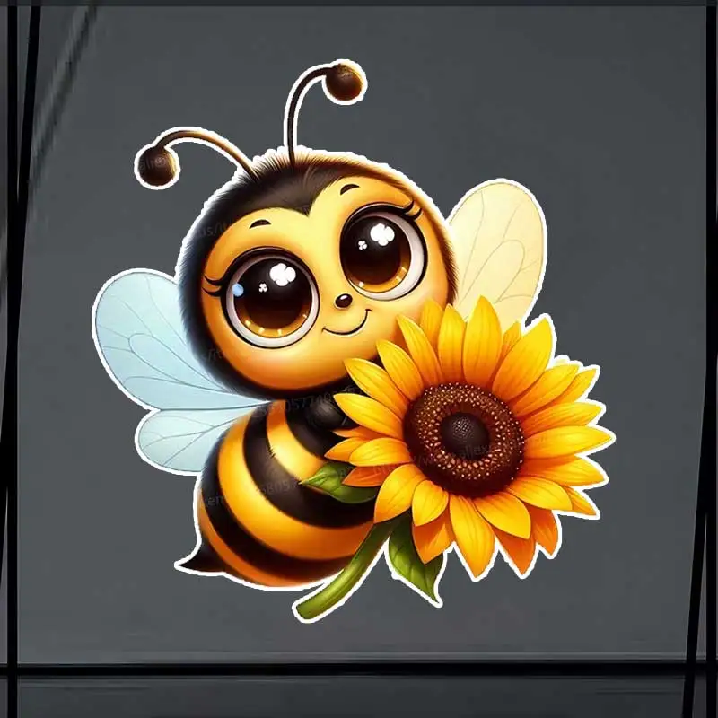 Bees and Sunflowers Car Sticker Vinyl Decal Waterproof Rear Window Motorcycle Camper Bumper Truck Laptop Decoration SH1616
Bees and Sunflowers Car Sticker Vinyl Decal Waterproof Rear Window Motorcycle Camper Bumper Truck Laptop Decoration SH1616