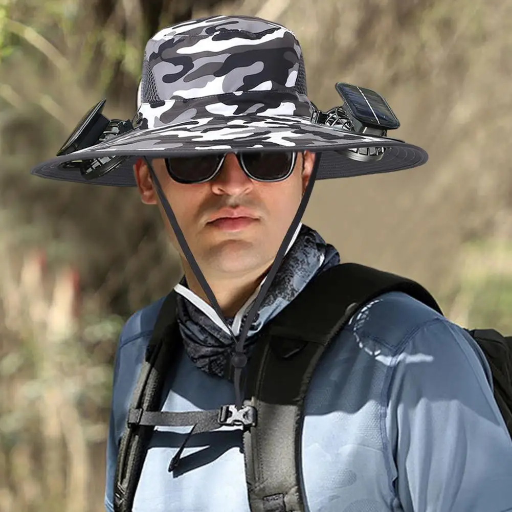 Solar Hat Camouflage Solar Fan Hat Dual Fan Camouflage Solar Hat with Wide Brim for Men Women Usb Rechargeable Uv for Outdoor
Solar Hat Camouflage Solar Fan Hat Dual Fan Camouflage Solar Hat with Wide Brim for Men Women Usb Rechargeable Uv for Outdoor