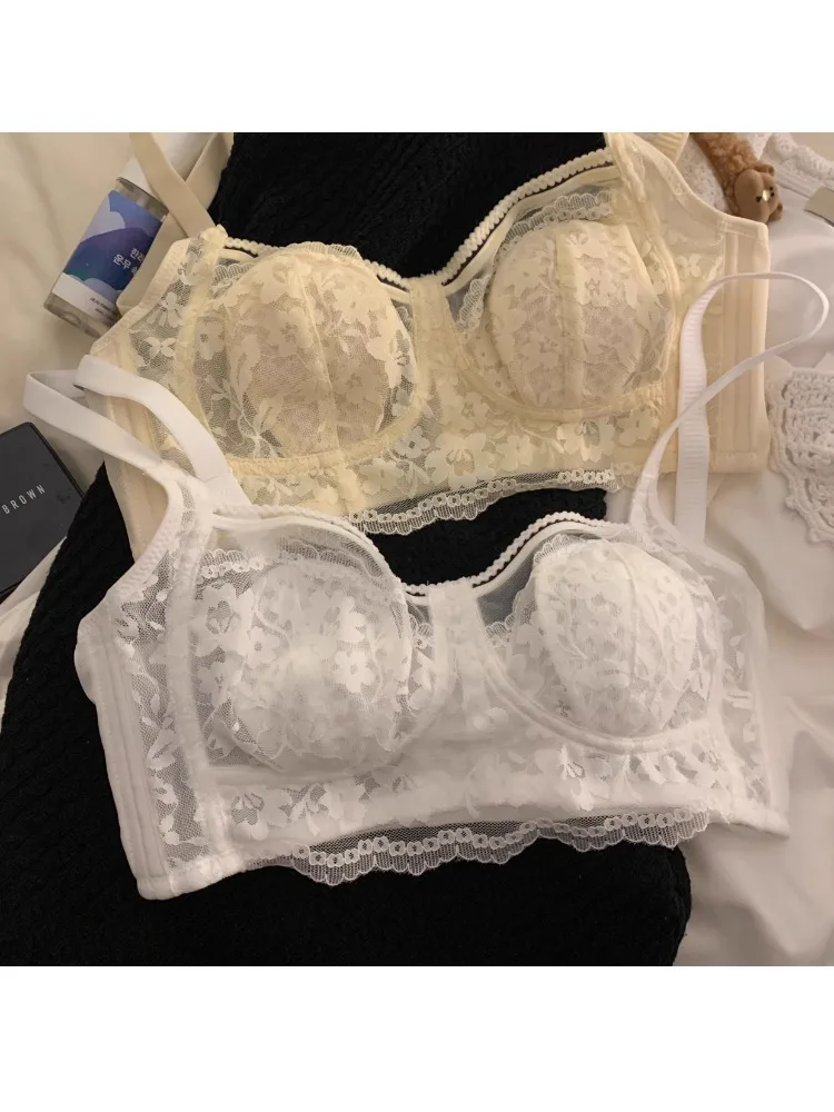 YUQI Rabbit Ears Lace Bra - Ultra Thin Summer Bralette, Big/Small Chest No Underwire Anti-Sag Sexy Underwear, Comfort Push Up
YUQI Rabbit Ears Lace Bra - Ultra Thin Summer Bralette, Big/Small Chest No Underwire Anti-Sag Sexy Underwear, Comfort Push Up